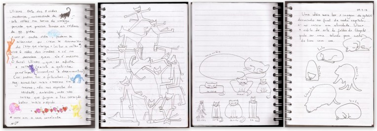 2013 10 17 Desenhos Gato Ulisses esboços-001